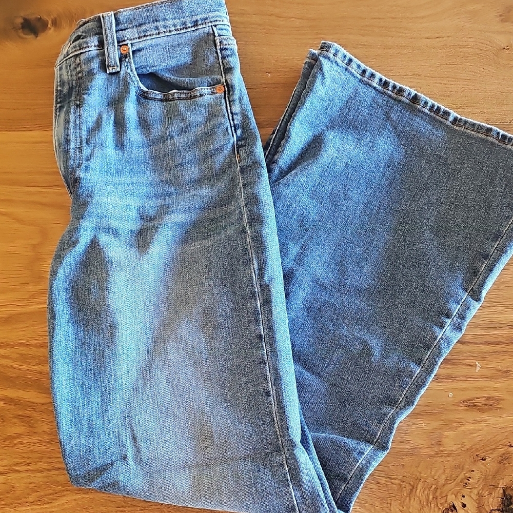 Levi's Light Blue Flare Jeans